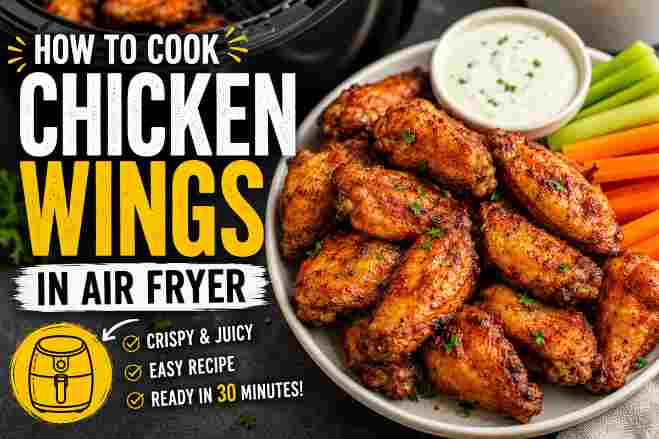 How to Cook Chicken Wings in an Air Fryer